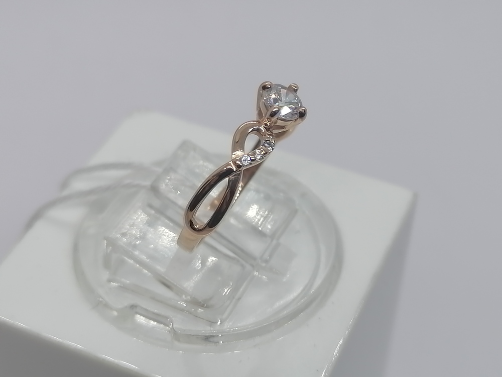 КОЛКМИ585 КОЛЬЦО С КАМНЯМИ (Au 585)