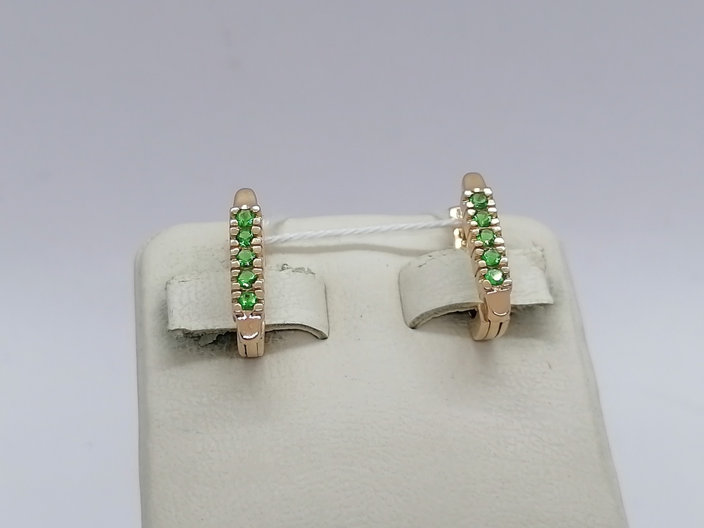 СЕРЬГИ С КАМНЯМИ (Au 585)