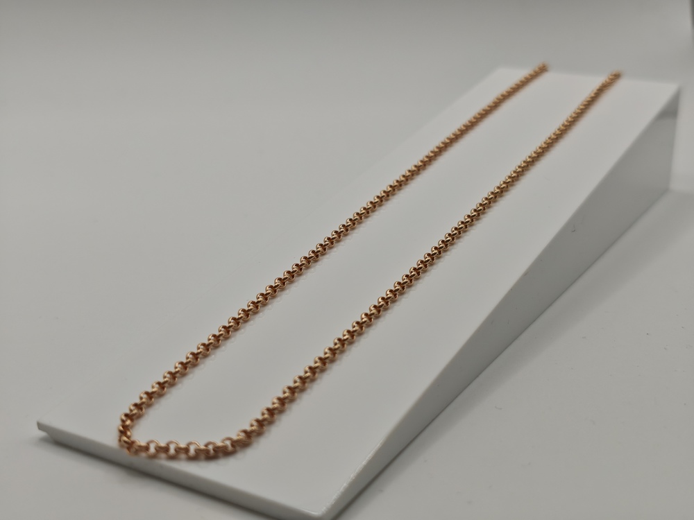 ЦЕПЬ ПУСТОТЕЛАЯ Шопард(бельцер) (Au 585)