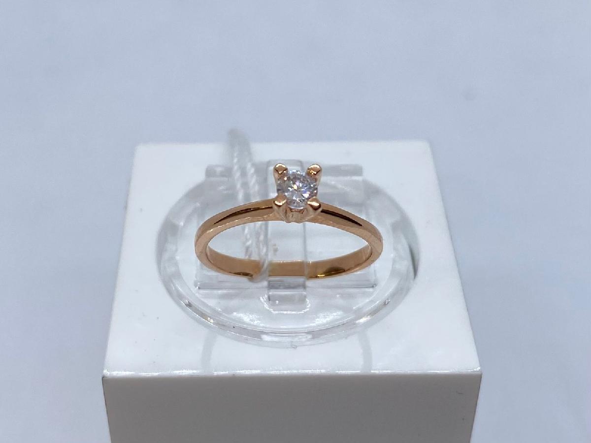 КОЛЬЦО С КАМНЕМ (Au 585)