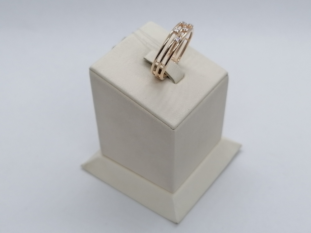 04-51-0407-00 КОЛЬЦО С КАМНЯМИ (Au 585)