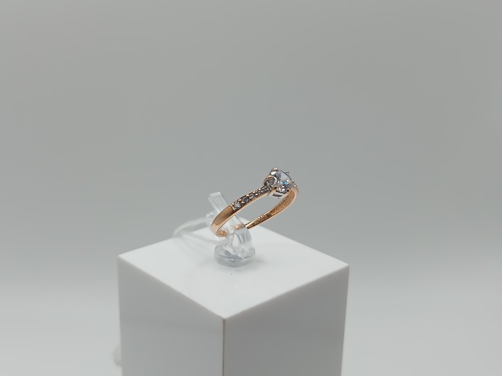 КОЛКМИ585 КОЛЬЦО С КАМНЯМИ (Au 585)