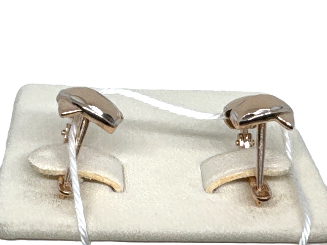 СЕРЬГИ БЕЗ КАМНЯ (Au 585)