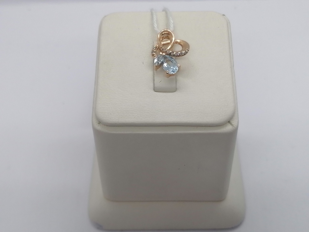 ПОДВЕСКА С КАМНЯМИ (Au 585)