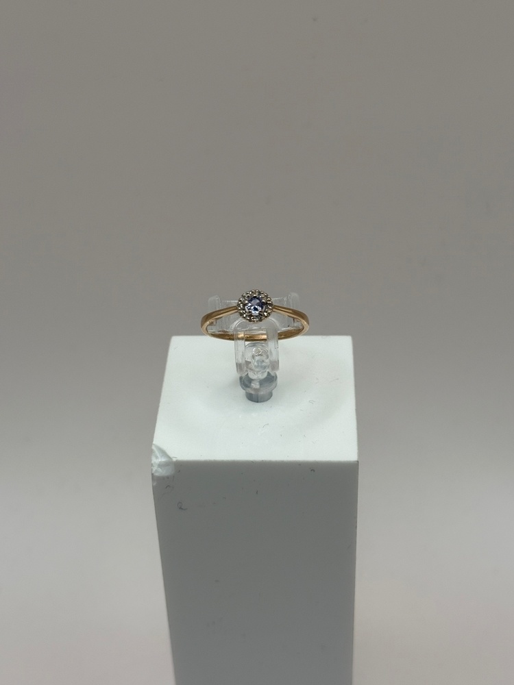 КОЛКМИ585 КОЛЬЦО С КАМНЯМИ (Au 585)