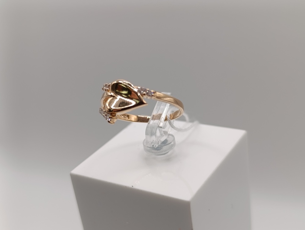 КОЛКМИ585 КОЛЬЦО С КАМНЯМИ (Au 585)