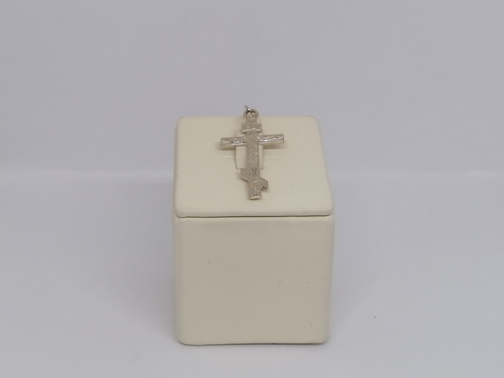ПОДВЕСКА КРЕСТ БЕЗ КАМНЯ (Au 585)