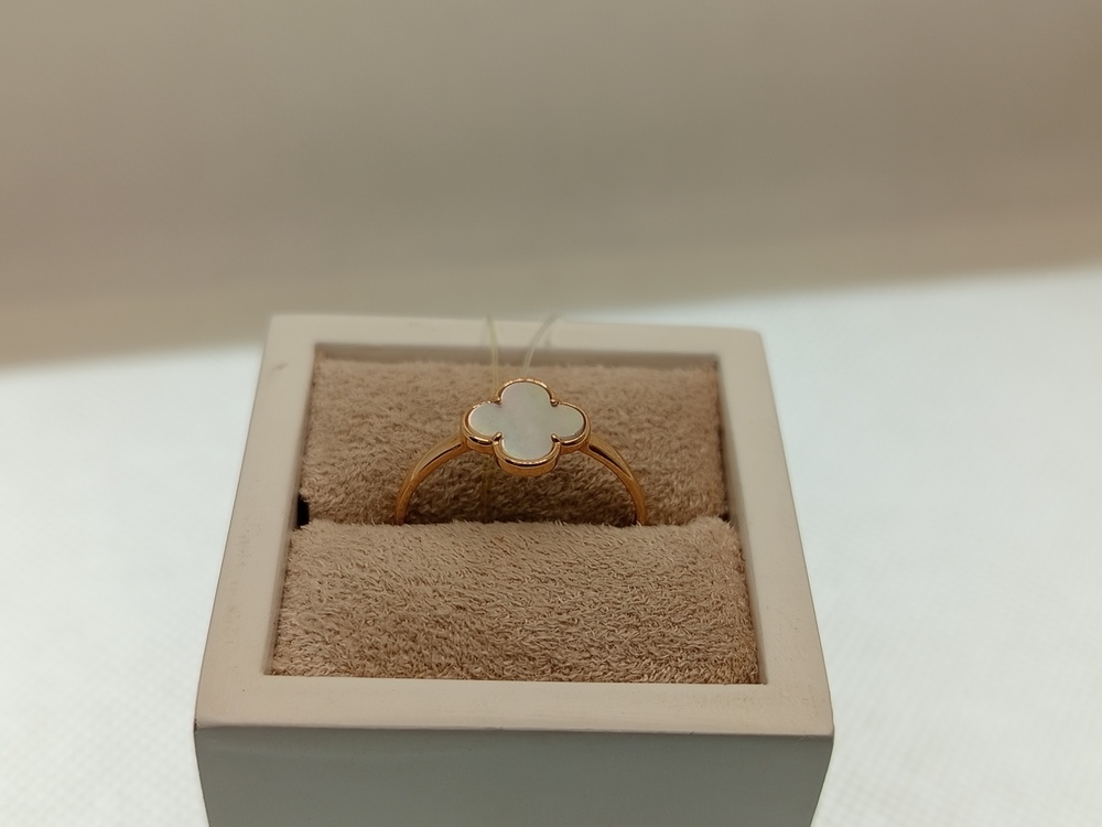 КОЛЬЦО ПЕРЛАМУТР (Au 585)