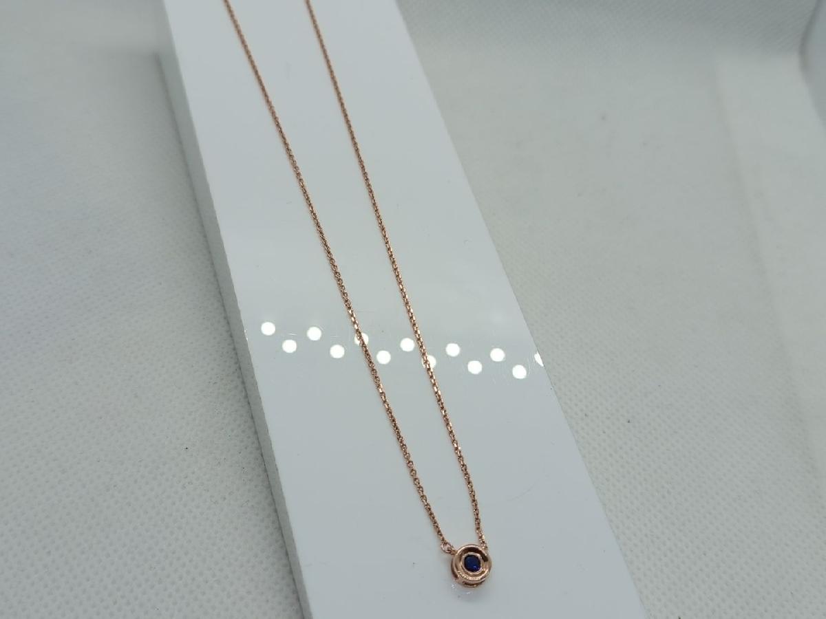 КОЛЬЕ С КАМНЕМ Au 585