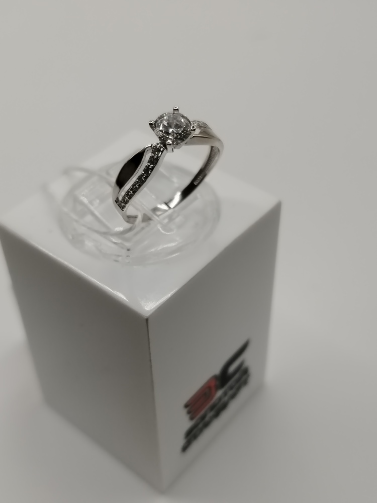 КОЛКМИ585 КОЛЬЦО С КАМНЯМИ (Au 585)