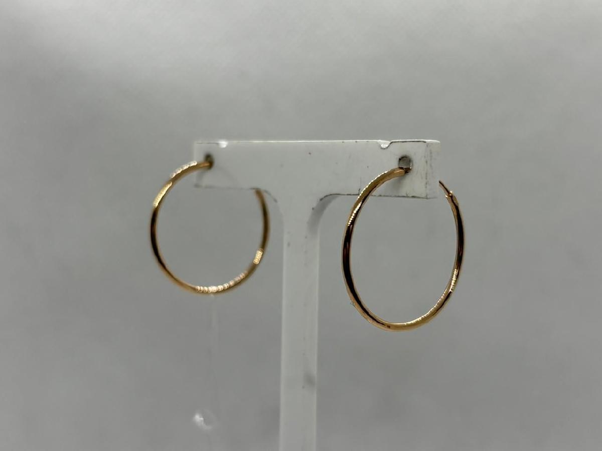 СЕРЬГИ КОНГО без камня (Au 585)