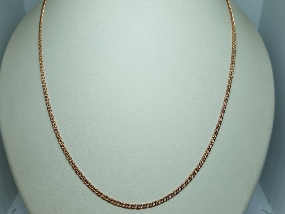 ЦЛР2585 ЦЕПЬ ПОЛНОВЕСНАЯ Ромб двойной (Au 585)