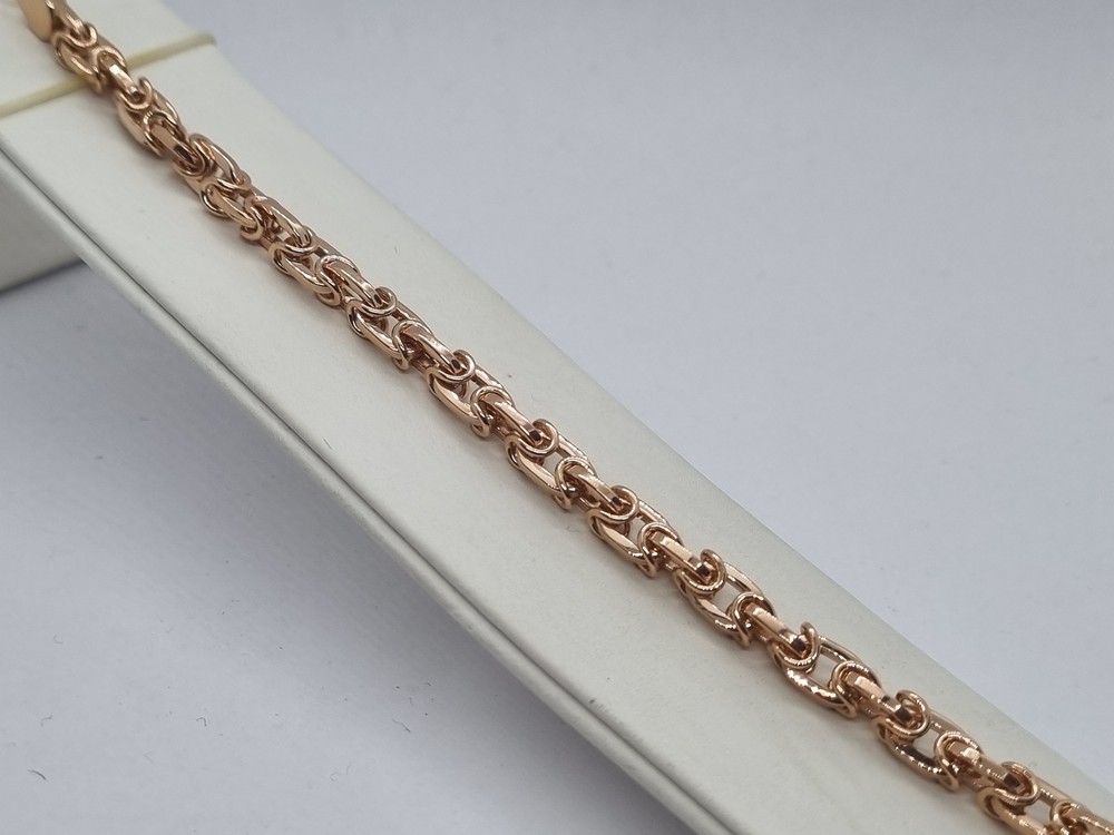 БРАСЛЕТ ПУСТОТЕЛЫЙ Фантазия (Au 585)