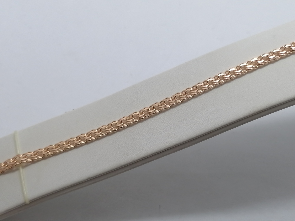 БРАСЛЕТ ПОЛНОВЕСНЫЙ Бисмарк (Au 585)