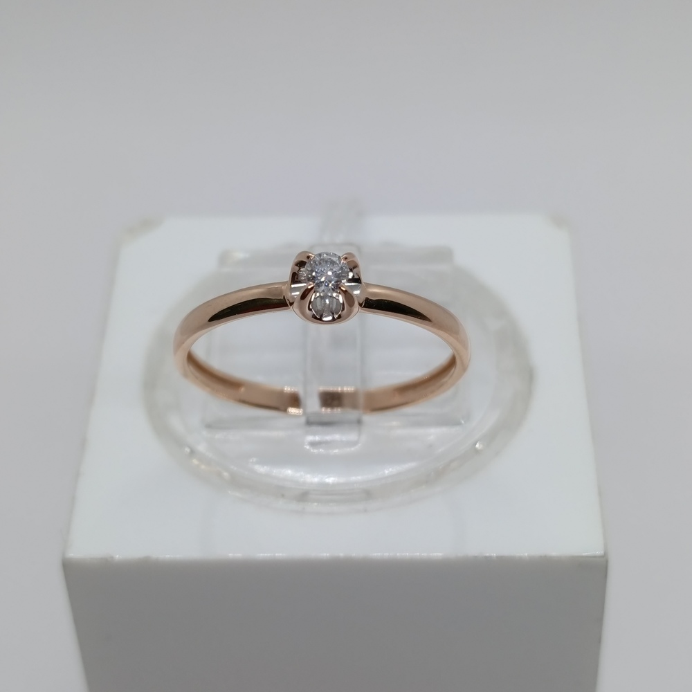 КОЛЬЦО БРИЛЛИАНТ Au 585