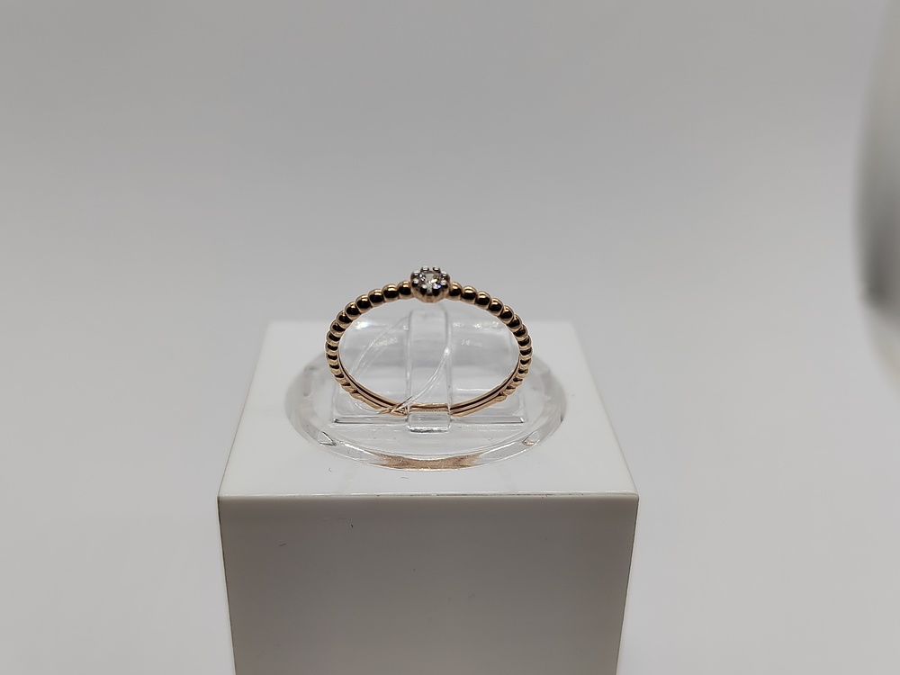 КОЛЬЦО С КАМНЕМ (Au 585)