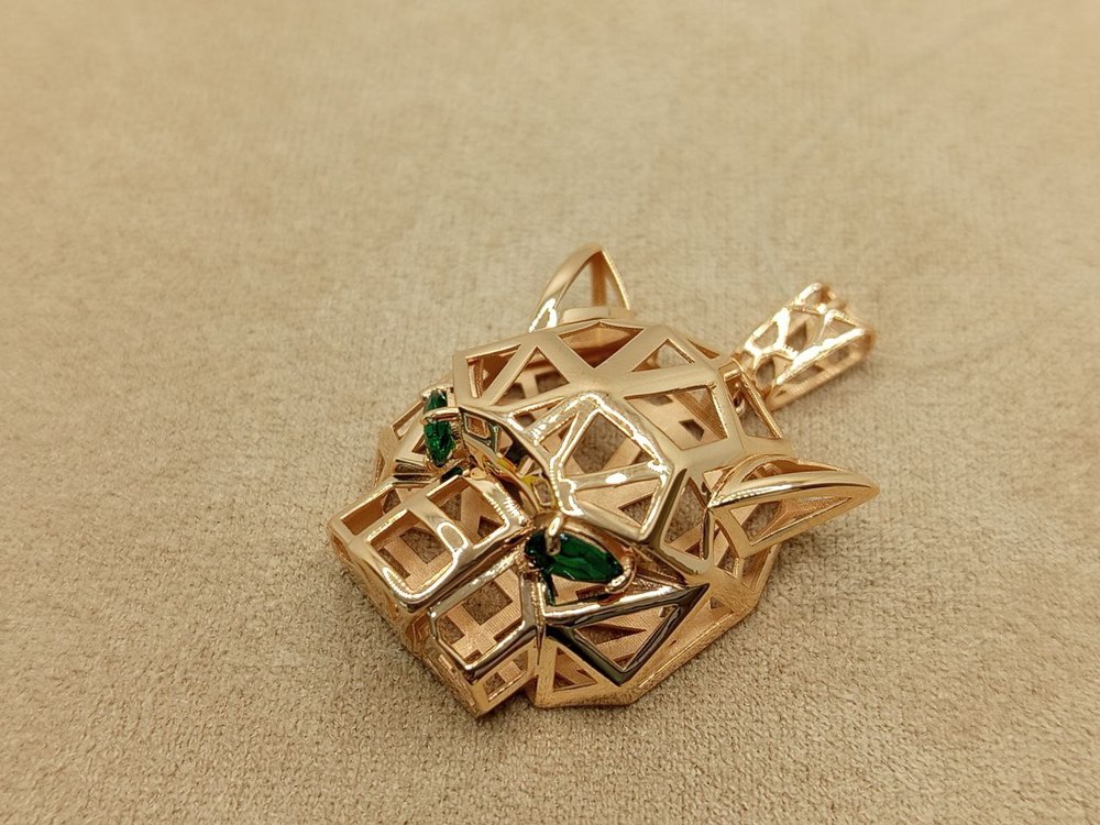 ПОДВЕСКА С КАМНЯМИ (Au 585)