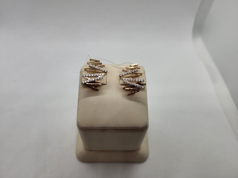 СЕРЬГИ С КАМНЯМИ (Au 585)