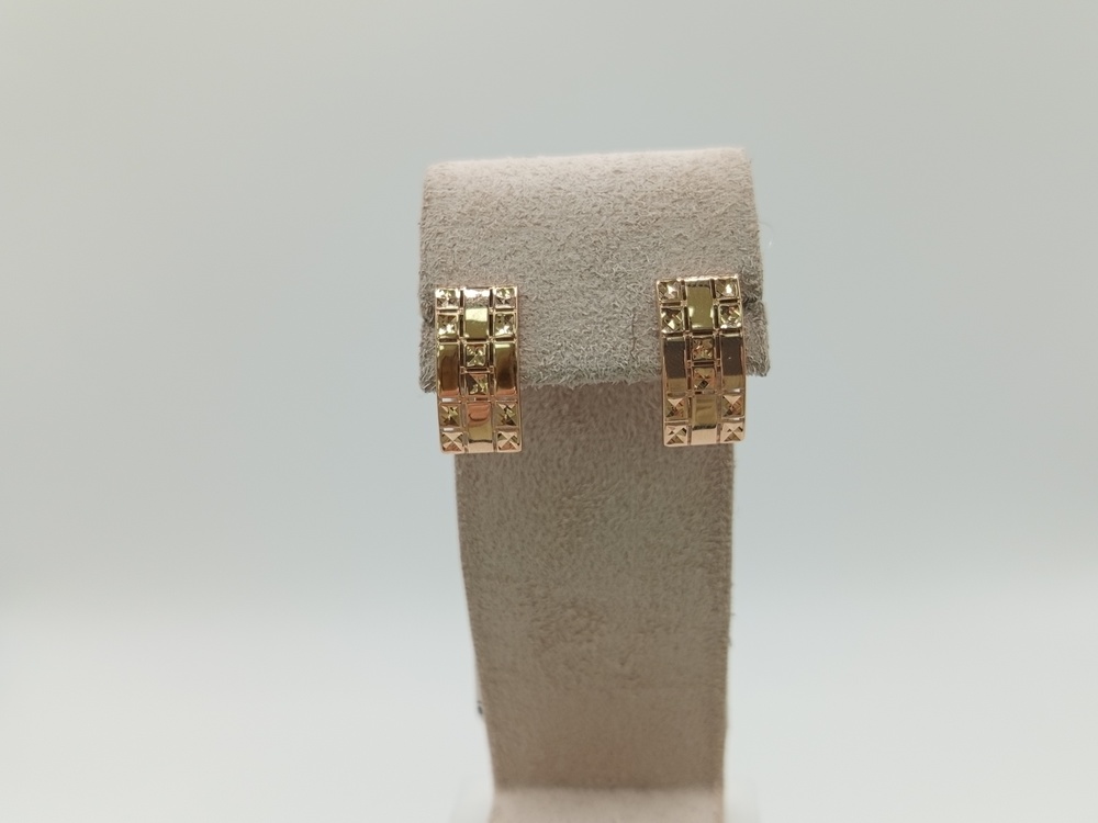 СЕРЬГИ БЕЗ КАМНЯ (Au 585)