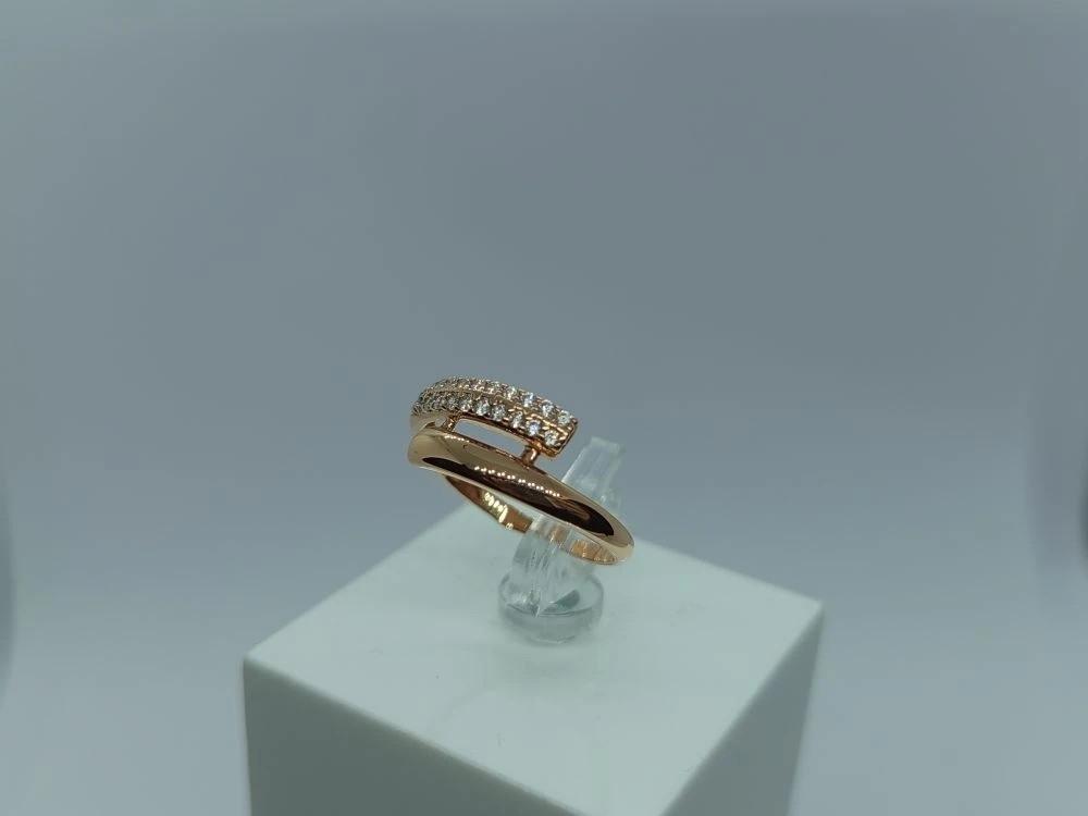 КОЛКМИ585 КОЛЬЦО С КАМНЯМИ (Au 585)