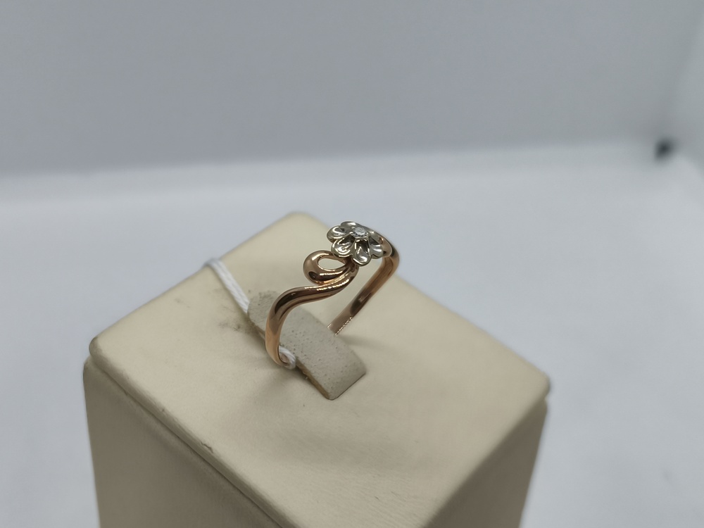 КОЛЬЦО БРИЛЛИАНТ Au 585