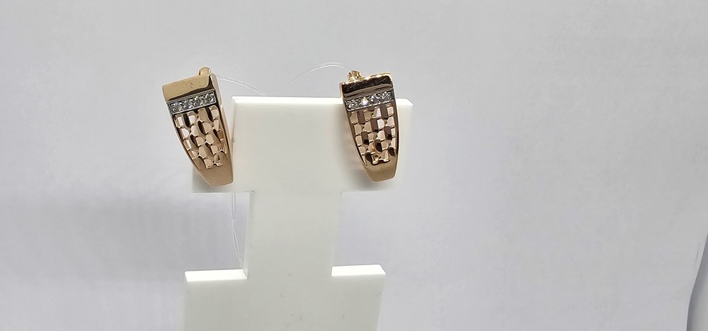 СЕРЬГИ С КАМНЯМИ (Au 585)