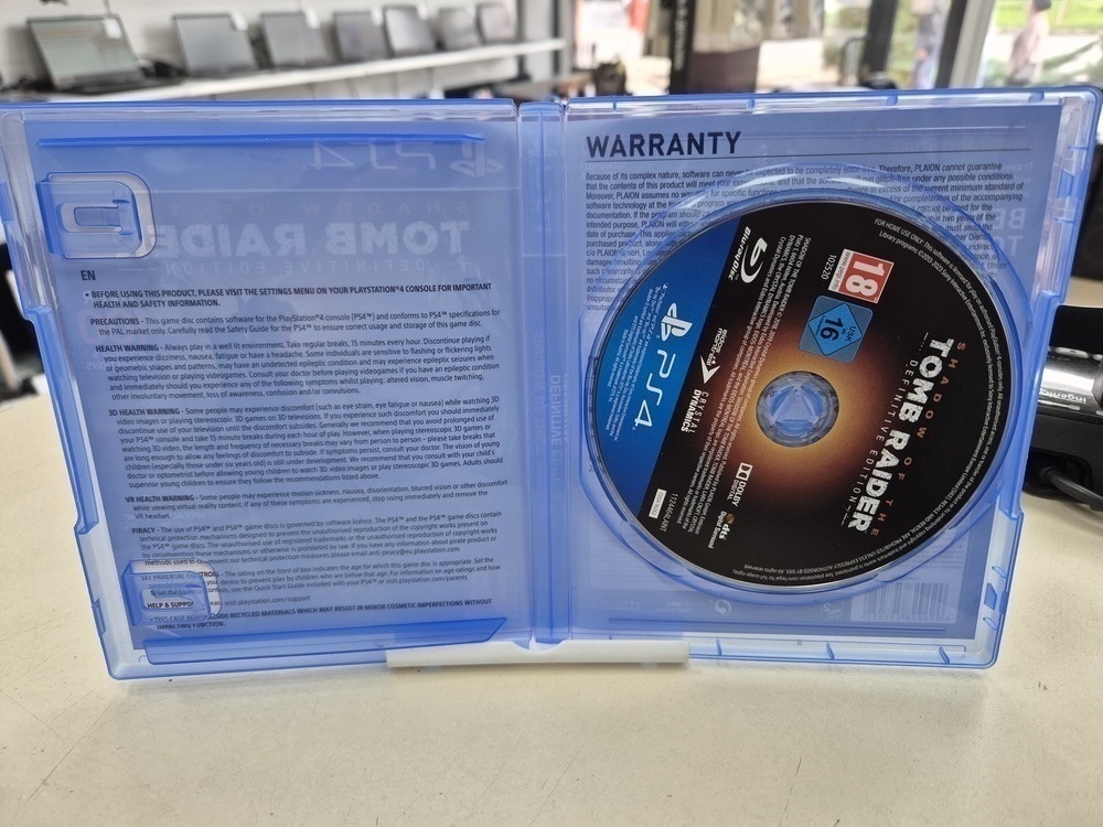 Игра Playstation 4 Shadow Of The Tomb Rider