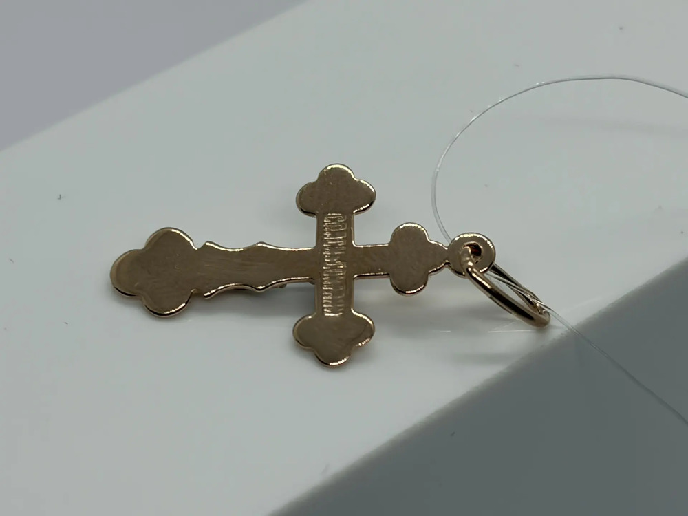 ПОДВЕСКА КРЕСТ (Au 585)