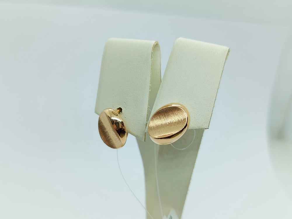 СЕРЬГИ БЕЗ КАМНЯ (Au 585)