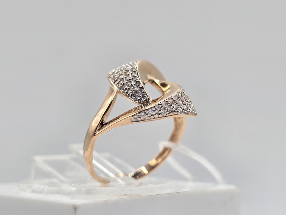 КОЛКМИ585 КОЛЬЦО С КАМНЯМИ (Au 585)