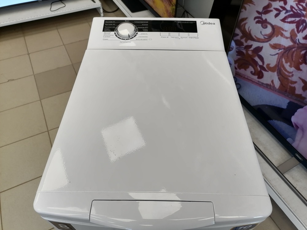 Стиральная машина Midea mfe05w80b/w-ru