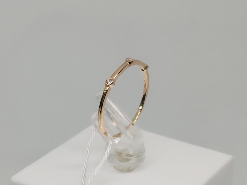 КОЛКМИ585 КОЛЬЦО С КАМНЯМИ (Au 585)