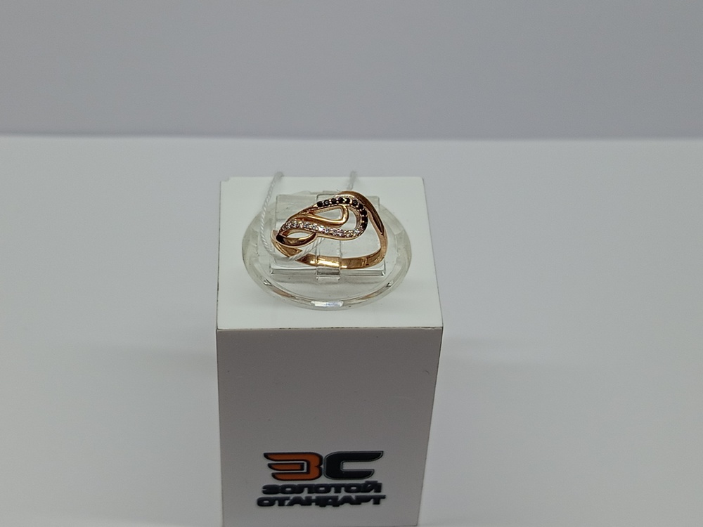 КОЛКМИ585 КОЛЬЦО С КАМНЯМИ (Au 585)