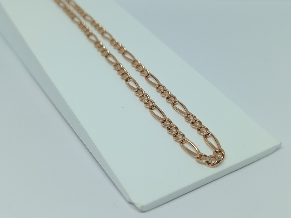 ЦЛФК585 ЦЕПЬ ПОЛНОВЕСНАЯ Фигаро(картье) (Au 585)