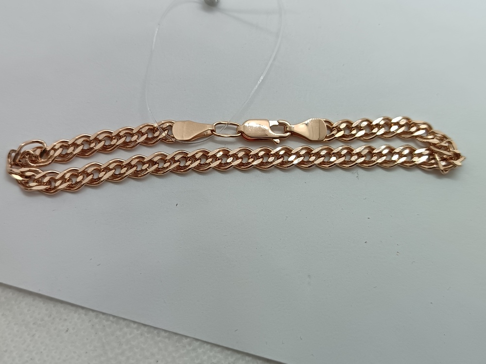 БРАСЛЕТ ПУСТОТЕЛЫЙ Нона (Au 585)