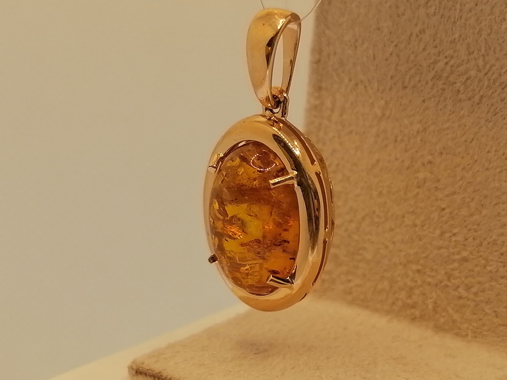 ПОДВЕСКА С КАМНЕМ (Au 585)