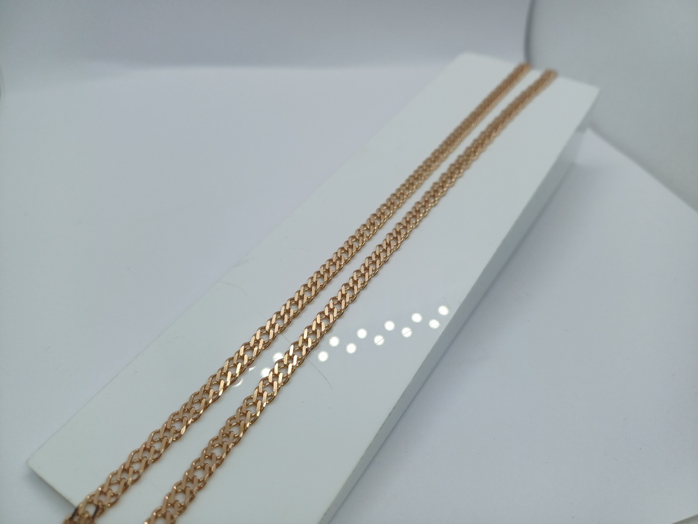 ЦЛР2585 ЦЕПЬ ПОЛНОВЕСНАЯ Ромб двойной (Au 585)