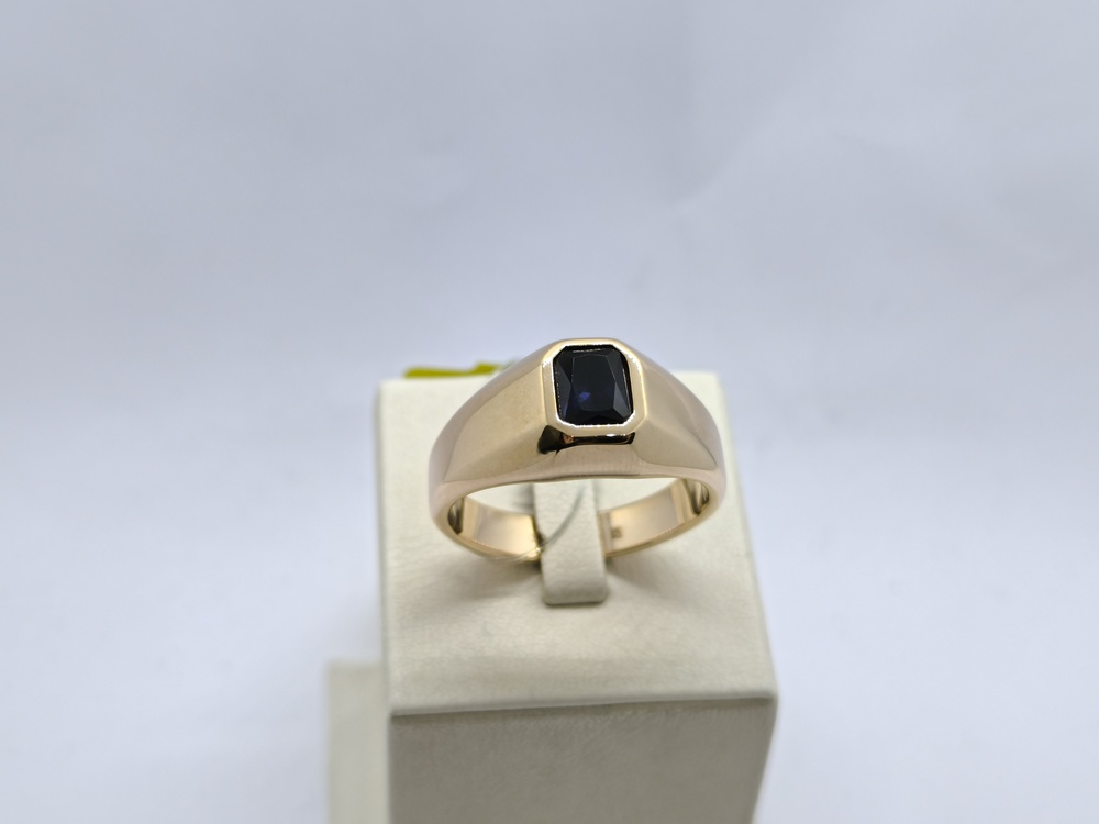 КОЛЬЦО ПЕЧАТКА с камнем (Au 585)