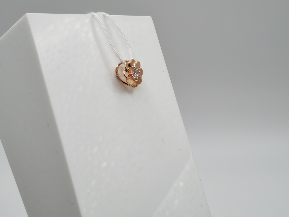 ПОДКМ585 ПОДВЕСКА С КАМНЕМ (Au 585)