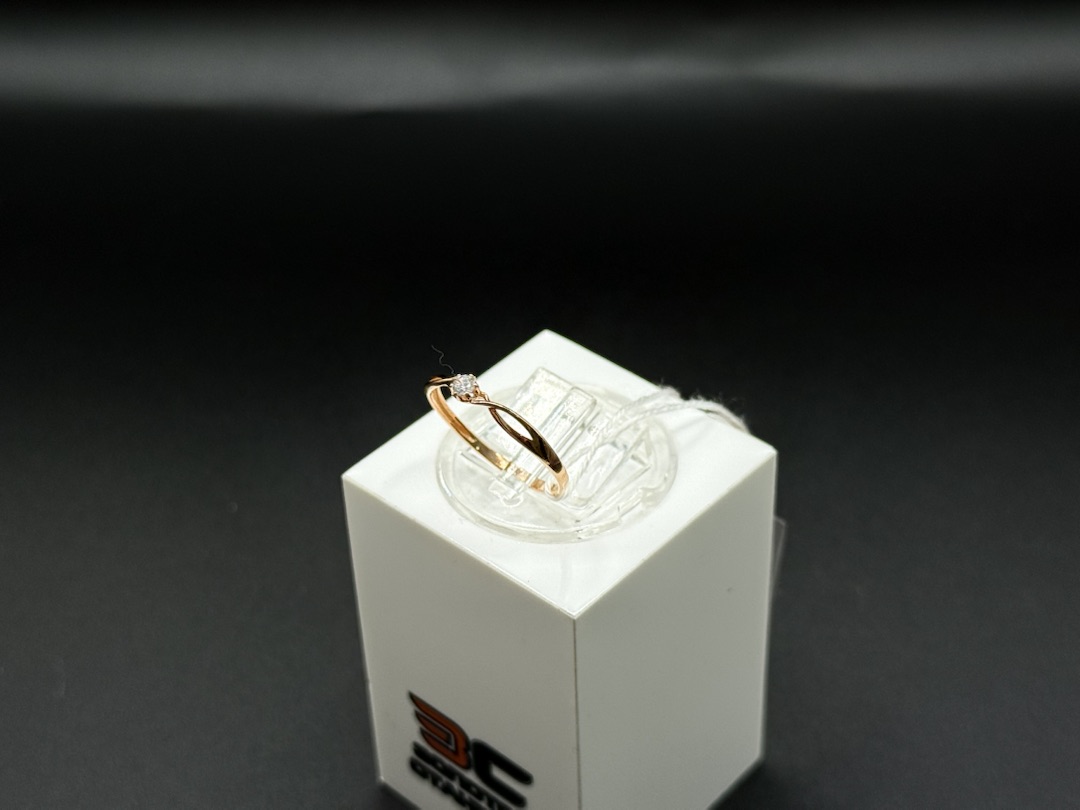 КОЛКМ585 КОЛЬЦО С КАМНЕМ (Au 585)