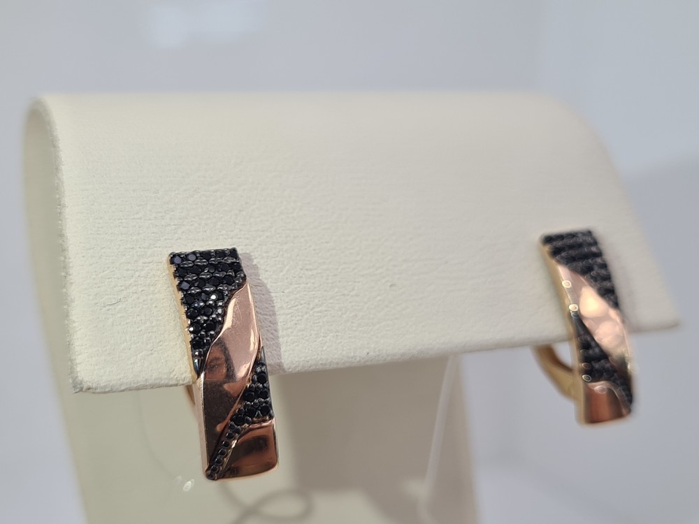 04-52-0798-04 СЕРЬГИ С КАМНЯМИ (Au 585)