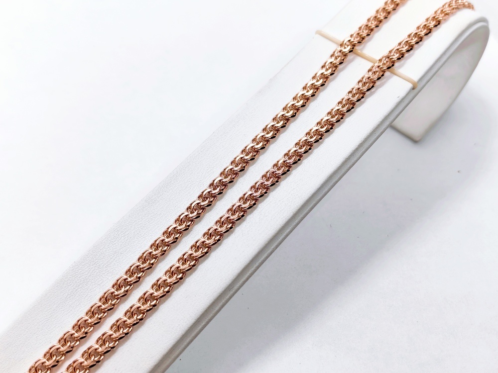 ЦЕПЬ ПОЛНОВЕСНАЯ Бисмарк (Au 585)