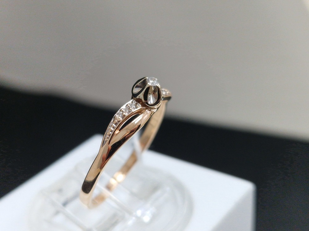 КОЛЬЦО БРИЛЛИАНТ Au 585