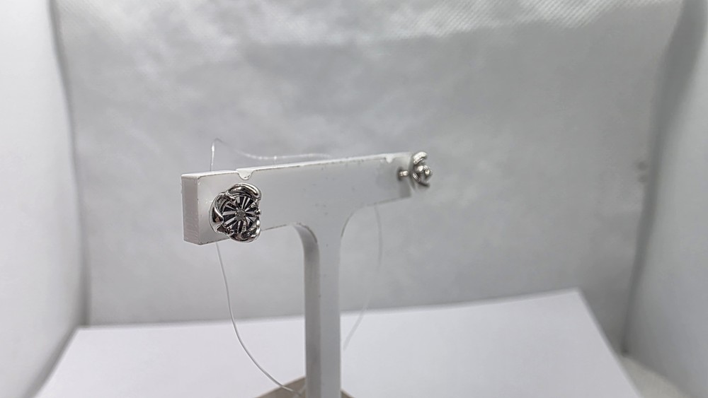 СЕРЬГИ БРИЛЛИАНТ (Ag 925)