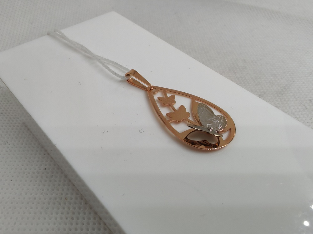 ПОДВЕСКА БЕЗ КАМНЯ Au 585