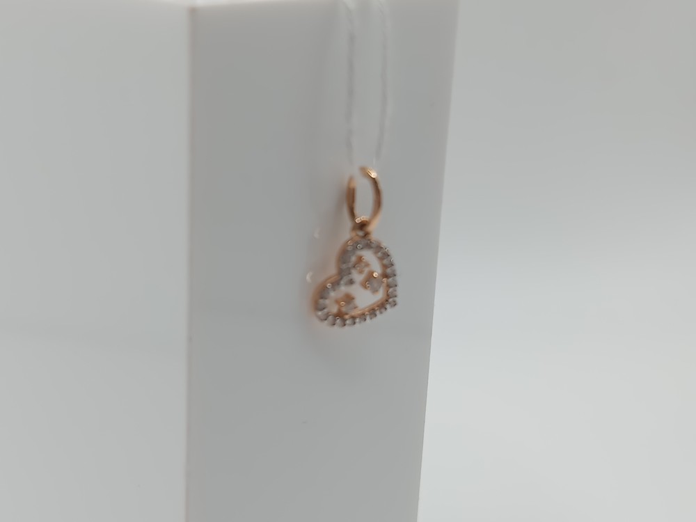 ПОДКМИ585 ПОДВЕСКА С КАМНЯМИ (Au 585)