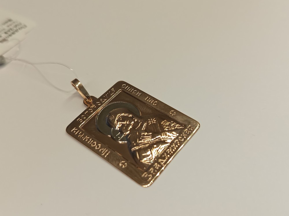 ПОДВЕСКА ИКОНА без камня (Au 585)