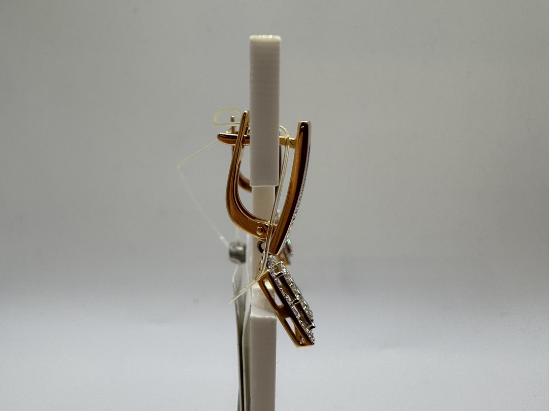 СЕРЬГИ БРИЛЛИАНТ (Au 585)