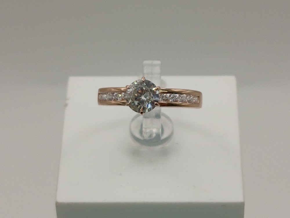 КОЛКМИ585 КОЛЬЦО С КАМНЯМИ (Au 585)