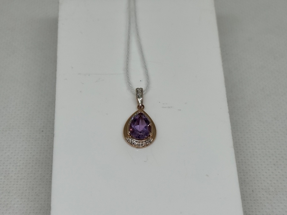 ПОДВЕСКА С КАМНЯМИ (Au 585)